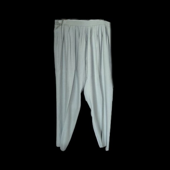 Vintage Locomotion Two-Piece Light Mint Green Pantsuit - Medium - Picture 4 of 12